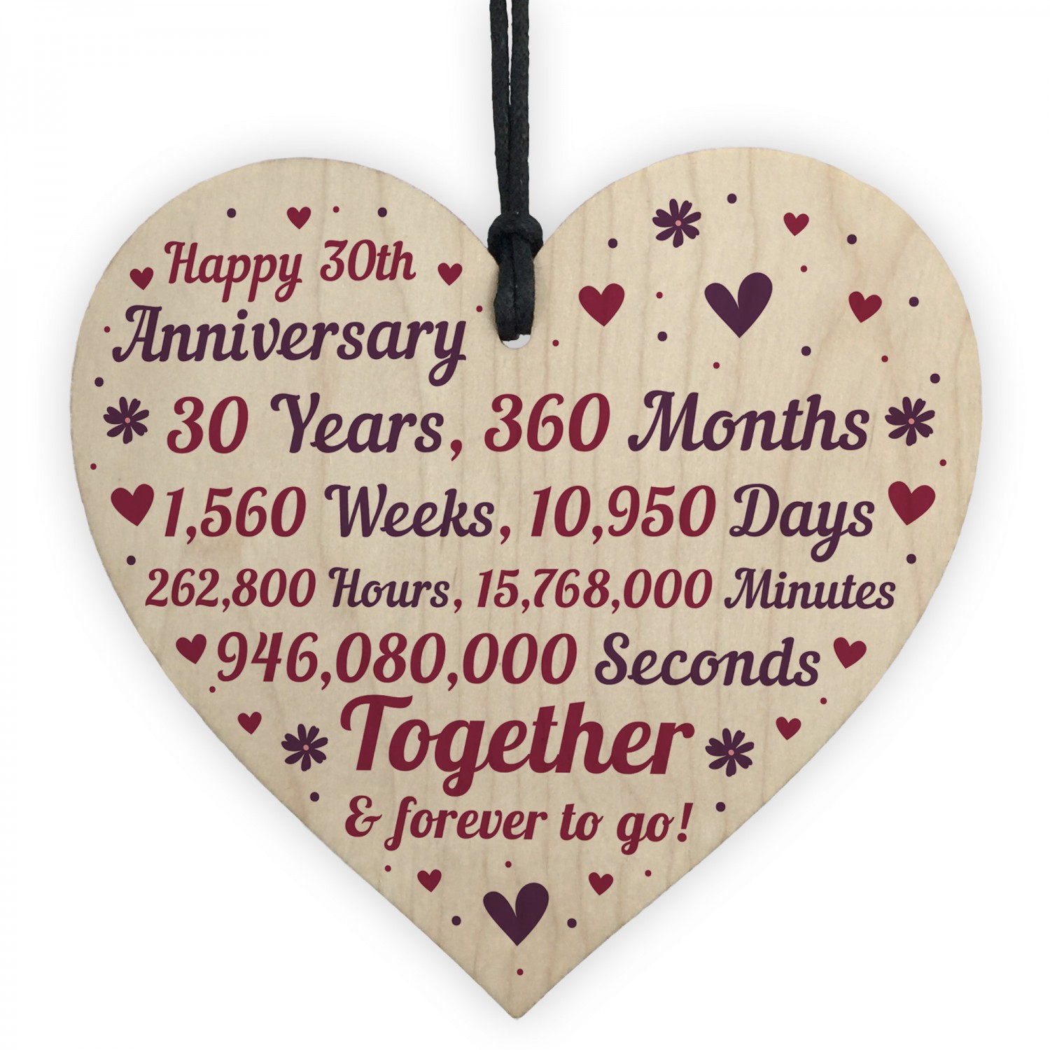 anniversary-wooden-heart-to-celebrate-30th-wedding-anniversary