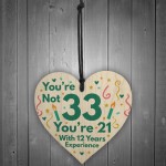 Funny Birthday Gift For Women Novelty 33rd Birthday Gift For Men