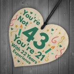 Funny Birthday Gift For Women Novelty 43rd Birthday Gift For Men