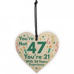 Funny Birthday Gift For Women Novelty 47th Birthday Gift For Men