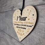 1st Wedding Anniversary Gift For Wife Heart Same Sex Present