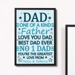 Best Dad Gift Dad Birthday Xmas Gift From Daughter Son Keepsake