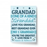 Fathers Day Gift For Grandad Print Gift For Grandad