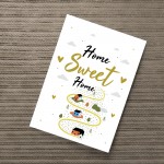 Home Sweet Home Print House Warming Gift Moving House New Home