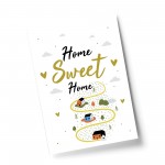 Home Sweet Home Print House Warming Gift Moving House New Home