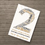 2nd Anniversary Gift For Him Print 2nd Anniversary Gift For Her 