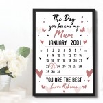 Personalised New Mum Gifts Newborn Baby Gifts Mummy Calendar
