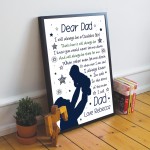 Personalised Daddy Gifts From Daughter Dad Birthday Christmas