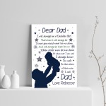 Dad Gift Personalised Daddy Daughter Gift Daddies Girl Birthday