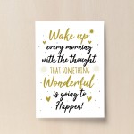 Inspirational Motivational Positive Quote Print Birthday Friends