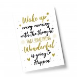 Inspirational Motivational Positive Quote Print Birthday Friends