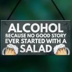 Vodka Gin Beer Gifts Funny Alcohol Sign Man Cave Home Bar Plaque