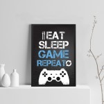 Gaming Framed Prints Gaming Sign For Boys Bedroom Man Cave 