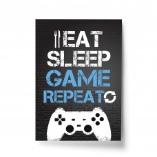 Funny Gamer Gift For Men Gaming Sign For Boys Bedroom Wall Art