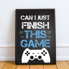 Gaming Sign For Boys Bedroom Art Gamer Gift For Playstation Fan