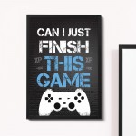 Gaming Sign For Boys Bedroom Art Gamer Gift For Playstation Fan