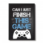Gaming Sign For Boys Bedroom Art Gamer Gift For Playstation Fan