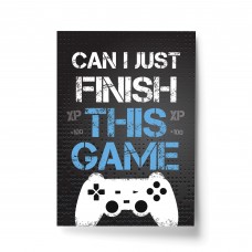 Boy Bedroom Wall Art Gamer Gift For Playstation Fan Dad Son Gift