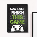 Novelty Gamer Gift For Dad Son Gaming Sign For Boys Bedroom 