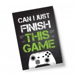 Gaming Sign For Boy Bedroom Decor Novelty Gamer Gift For Dad Son