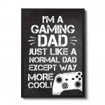 Gaming Gift Funny Framed Print Gift For Dad Gaming Sign Bedroom