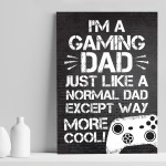 Gaming Sign Gamer Gift Gamer Print For Bedroom Man Cave Dad Gift