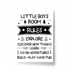Boys Bedroom Sign Nursery Print For Wall Nursery Decoration Boy
