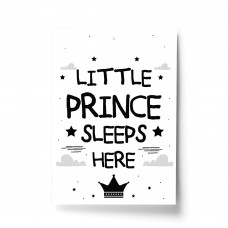 Boys Bedroom Sign Nursery Decoration Boy Print Prince Decor Gift