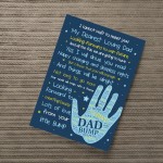 Daddy To Be Gifts From The Bump Baby Poem New Daddy Gift