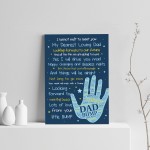 Daddy To Be Gifts From The Bump Baby Poem New Daddy Gift
