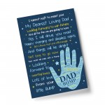 Daddy To Be Gifts From The Bump Baby Poem New Daddy Gift