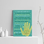 Grandad To Be Gifts Print From The Bump Baby Poem Gifts Baby