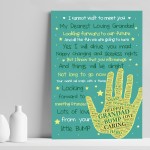 Grandad To Be Gifts Print From The Bump Baby Poem Gifts Baby