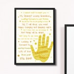 Grandma To Be Gifts From The Bump Baby Poem Gifts for Grandma