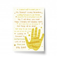 Grandma To Be Baby Shower Gifts From The Bump Baby Poem Gifts