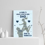 Personalised Dad Daddy Step Dad Print Fathers Day Dad Birthday 