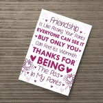 Best Friend Print Friendship Gift Funny Thank You Gift Novelty