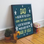 Dad Gifts For Him Framed Print Dad Birthday Gifts Dad Christmas 
