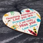 Personalised Thank you Teaching Assistant Gift Poem School 