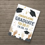 Personalised Graduation Gift Print Graduation Gifts Daughter Son