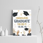 Personalised Graduation Gift Print Graduation Gifts Daughter Son