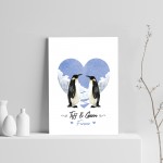 Anniversary Gift For Husband Wife Print Mr & Mrs Gift Keepsake