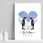 Anniversary Gift For Husband Wife Print Mr & Mrs Gift Keepsake