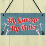 Garage Sign Man Cave Sign Shed Door Wall Hanging Plaque Gifts