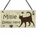 Cat Signs For Home Personalised Cat House Sign Door Plaques