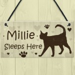 Cat Signs For Home Personalised Cat House Sign Door Plaques