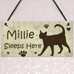 Cat Signs For Home Personalised Cat House Sign Door Plaques