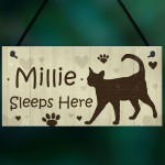 Cat Signs For Home Personalised Cat House Sign Door Plaques