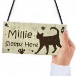 Cat Signs For Home Personalised Cat House Sign Door Plaques
