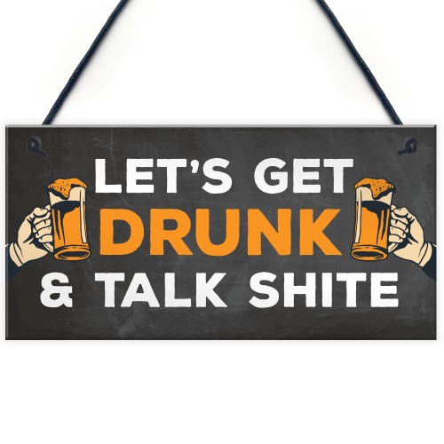 Funny Bar Sign Man Cave Pub Home Bar Garden Sign Alcohol Gift